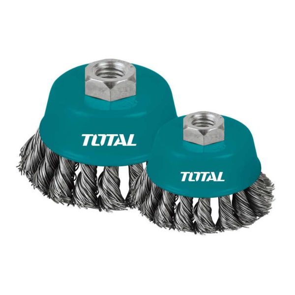 TOTAL GRATA COPA ACERO P/ESMERIL 3x75MM(TAC32031)