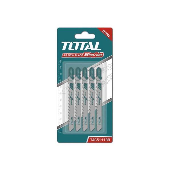 TOTAL HOJAS SIERRA CALADORA METAL 5PZ (TAC51118B)