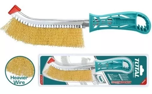 TOTAL CEPILLO ACERO CURVO 10(THT92102)