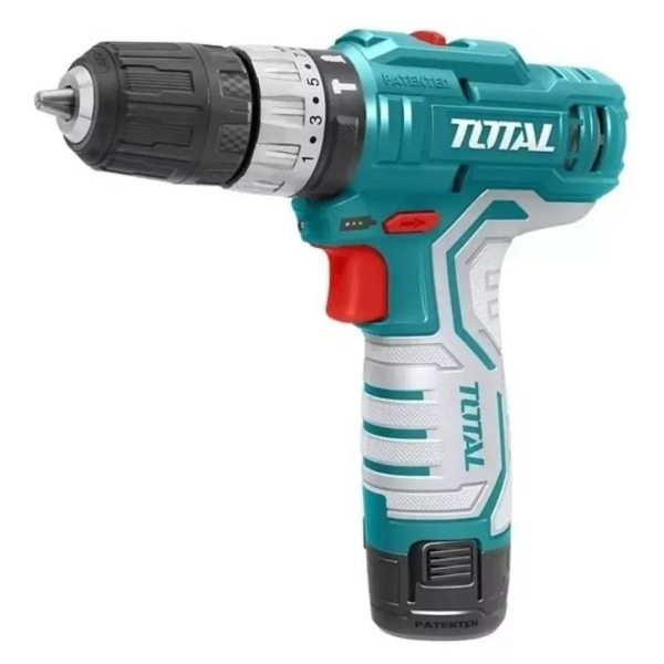 TOTAL TALADRO INALAM. 12V 2BAT+CARG(TIDLI1232)