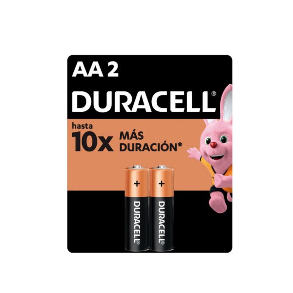 PILA DURACELL ALCALINA AA (2 PILAS)