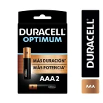PILA DURACELL ALCALINA OPTIMUM AAA (2 PILAS)