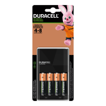 CARGADOR DURACELL AA RECARGABLES (TRAE 4 PILAS)
